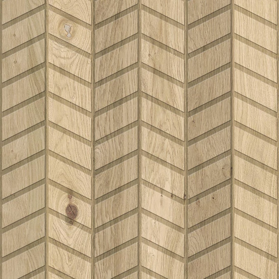 HB SPC/vinyl vízálló fali panel, Milled Rough Oak Pattern Dark
