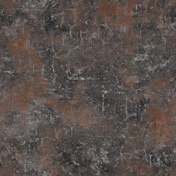 HB SPC/vinyl vízálló fali panel, Rough Weathered Steel