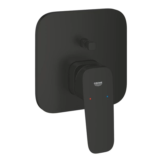 GROHE Cubeo egykaros falsík alatti zuhanycsaptelep, 2 funkciós, Matt Black