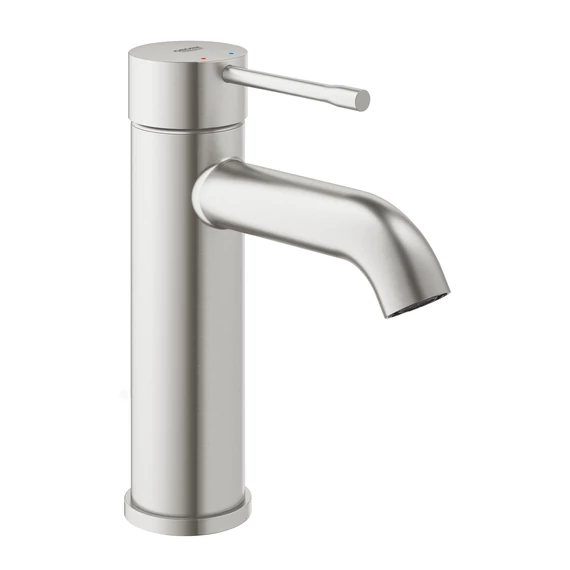 GROHE Essence mosdócsaptelep leeresztővel S-es méret, Supersteel