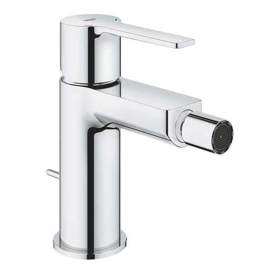 GROHE Lineare egykaros bidé csaptelep S-es méret lefolyógarnitúrával, Chrome