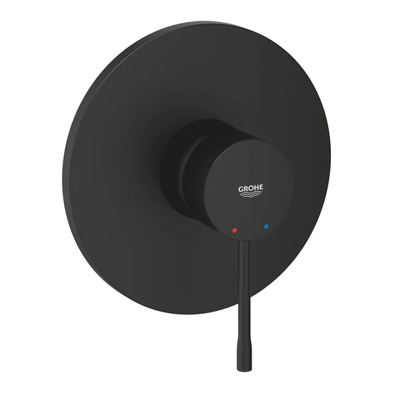 GROHE Essence falsík alatti zuhanycsaptelep, 1 funkciós, Phantom Black