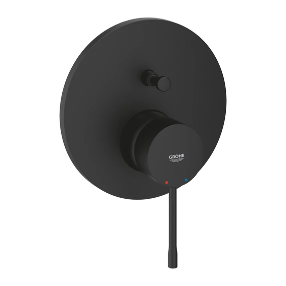 GROHE Essence falsík alatti zuhanycsaptelep, 2 funkciós, Phantom Black
