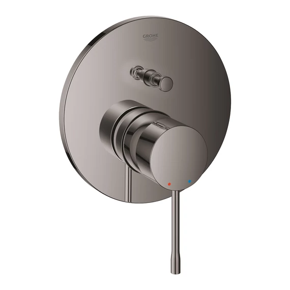 GROHE Essence falsík alatti zuhanycsaptelep, 2 funkciós, Hard Graphite