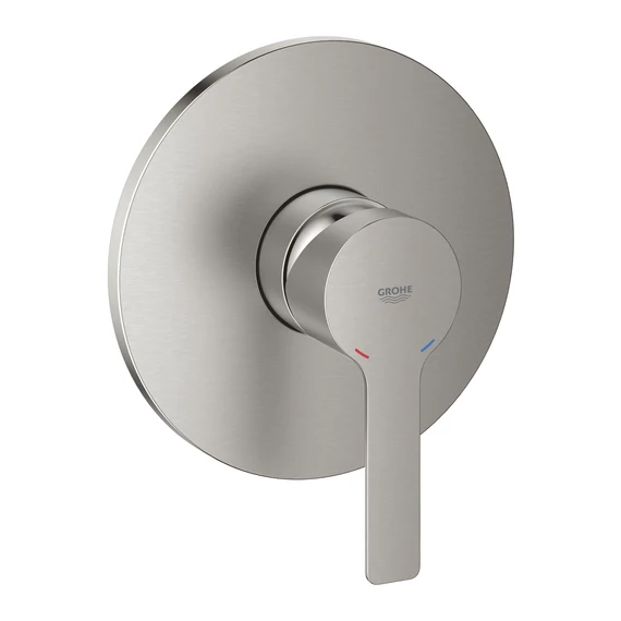 GROHE Lineare egykaros falba épített zuhanycsaptelep, 1 funkciós, Supersteel