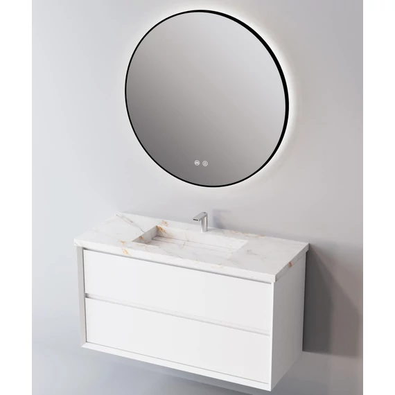 LUNART Dorian 100 gres porcelán mosdó, Calacatta