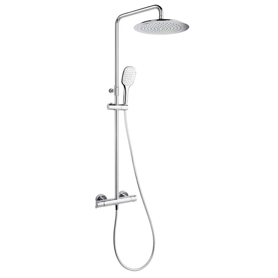 RamonSoler Blautherm termosztátos zuhanyszett, Chrome