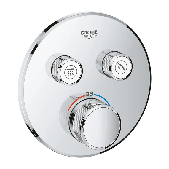 GROHE Grohtherm SmartControl termosztátos falsík alatti zuhanycsaptelep, Chrome
