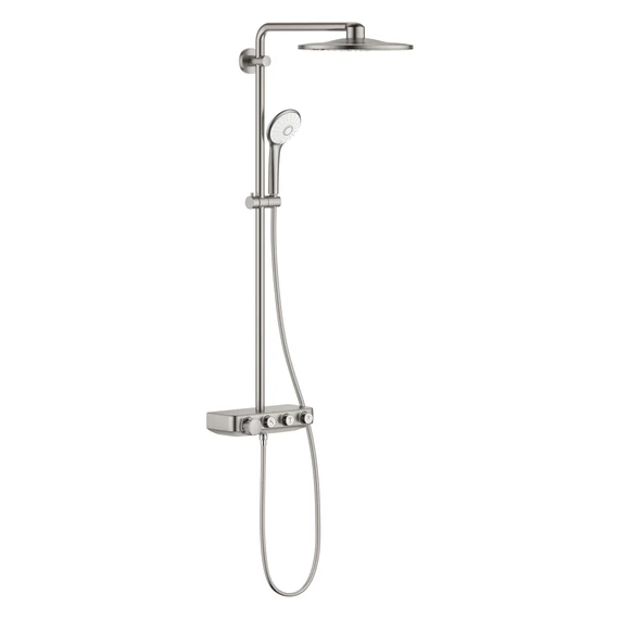 GROHE Euphoria SmartControl 310 Duo termosztátos zuhanyrendszer, Supersteel