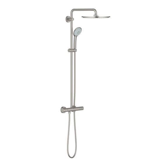 GROHE Euphoria System 310 termosztátos zuhanyrendszer, Supersteel