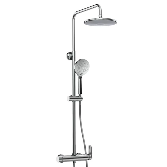 LUNART PELLA zuhanyrendszer 200mm fejzuhannyal, Chrome