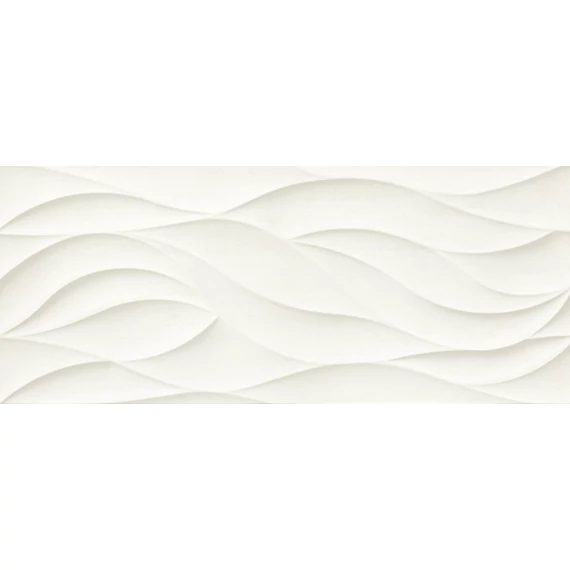 LUNART Viva Shine Wave Ice csempe 25x60