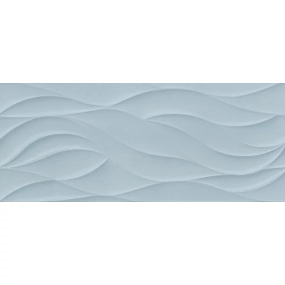 LUNART Viva Shine Wave Sky csempe 25x60