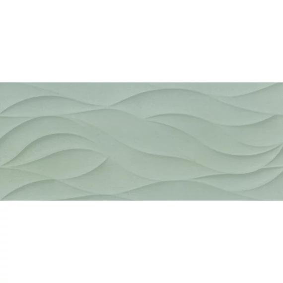 LUNART Viva Shine Wave Mint csempe 25x60