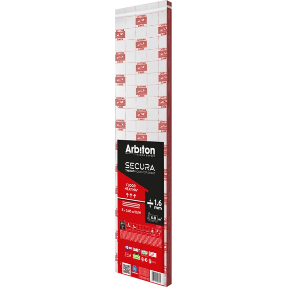 ARBITON Secura Thermo Aquastop Smart 3in1 padlóalátét laminált padlóhoz