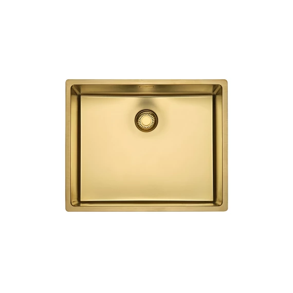 REGINOX New York 50x40 rozsdamentes mosogató, Gold Flax