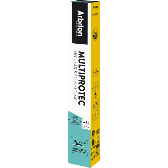 ARBITON Multiprotec Vinyl Acoustic padlóalátét vinyl padlóhoz