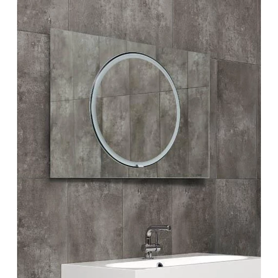 MIIOR Loft Dot. Plus 14070-2 meleg fehér fényű (3000K) LED tükör, Aluminium
