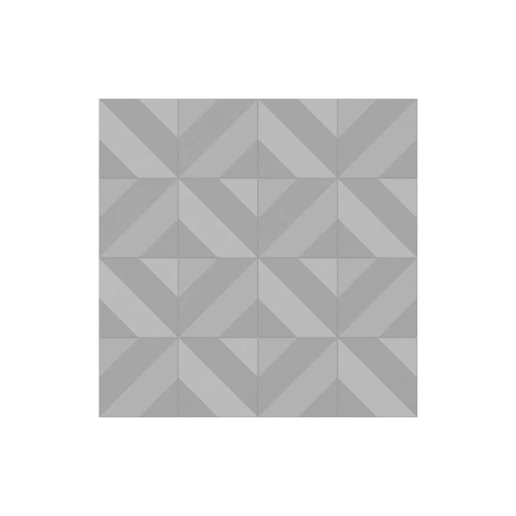 HDM SPC/vinyl vízálló fali panel, Gray Faceted Tiles