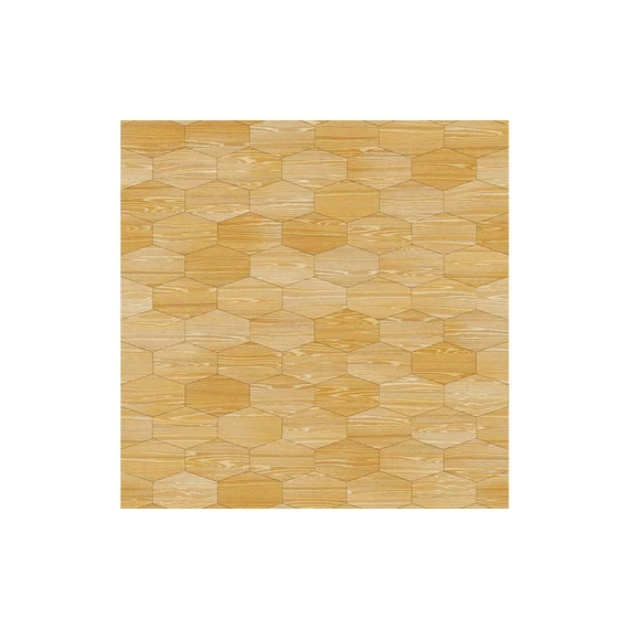 HDM SPC/vinyl vízálló fali panel, Oak Wood Hexagon