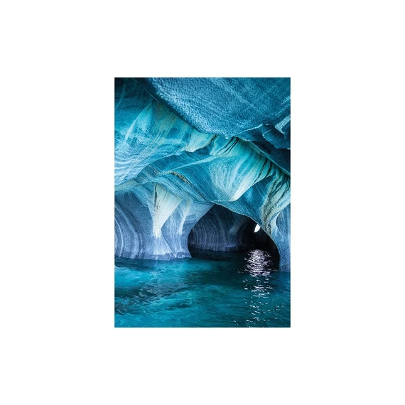 HDM SPC/vinyl vízálló fali panel, Blue Marble Cave (2605 x 1840 mm)
