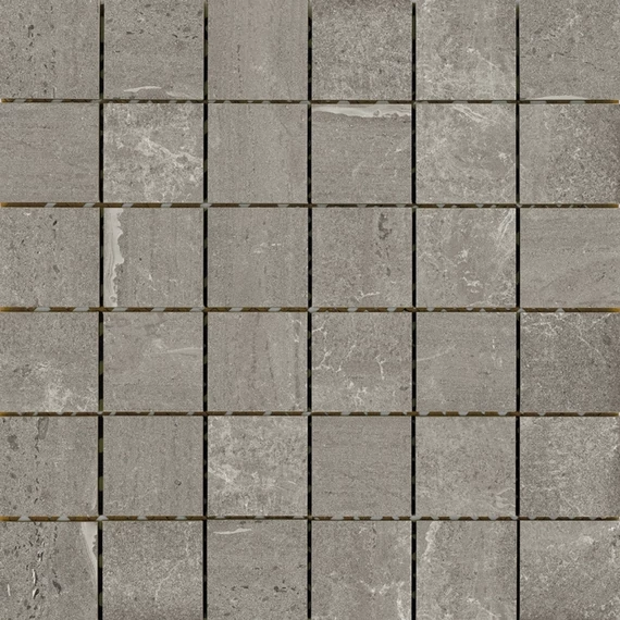 COEM Blendstone Mosaico Dark Grey Luc./Ret. burkolólap 5x5