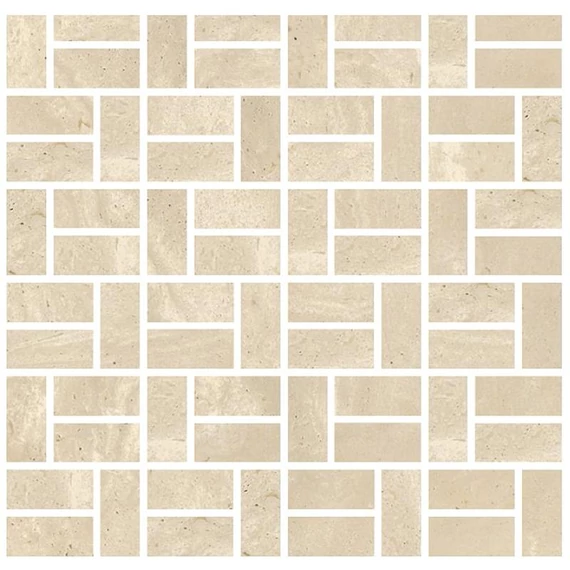 COEM Reverso Mosaico Avorio Nat./Ret. burkolólap 2x5