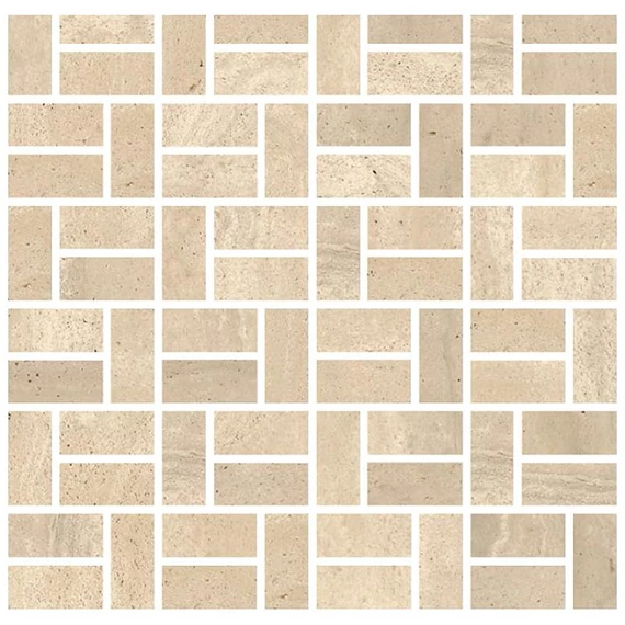 COEM Reverso Mosaico Beige Pat./Ret. burkolólap 2x5