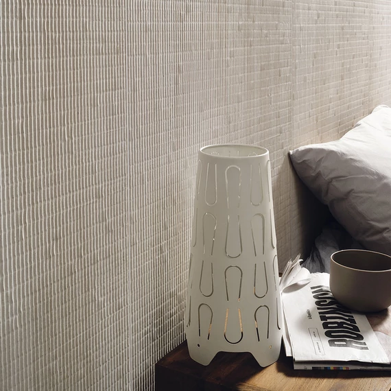COEM Flow Pleated White Nat./Ret. burkolólap 60x120