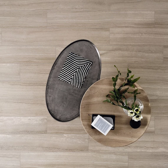 COEM Flow Pleated Greige Nat./Ret. burkolólap 20x120