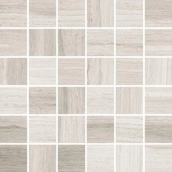 COEM Flow Mosaico Light Grey Lap./Ret. burkolólap 5x5