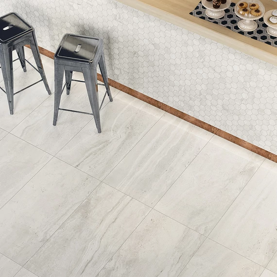 COEM Reverso2 White Pat./Ret. burkolólap 45x90