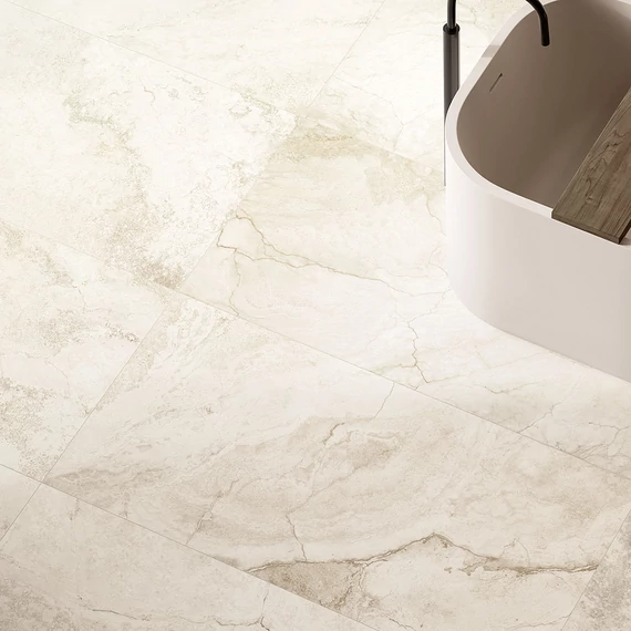 COEM Touch Stone White Nat./Ret. burkolólap 75x150