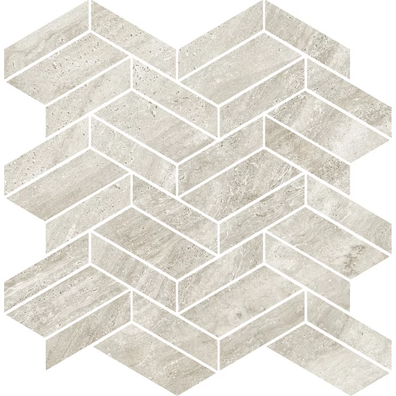 COEM Touch Stone Vein Mosaico Losanghe Grey Lev./Ret. burkolólap
