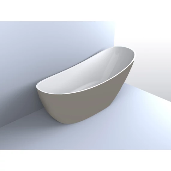 LUNART Anita kád, fényes RAL 7048 - Pearl Mouse Grey