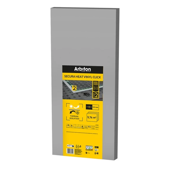 ARBITON Secura Heat Vinyl Click padlóalátét vinyl padlóhoz
