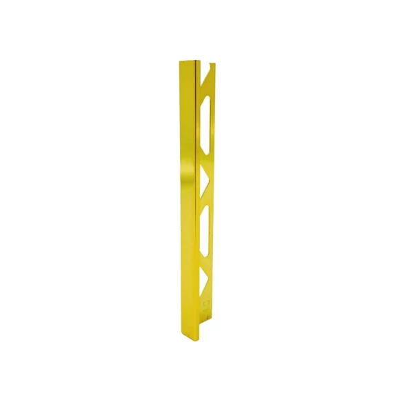 Polírozott alumínium L profil 2700x10mm, arany