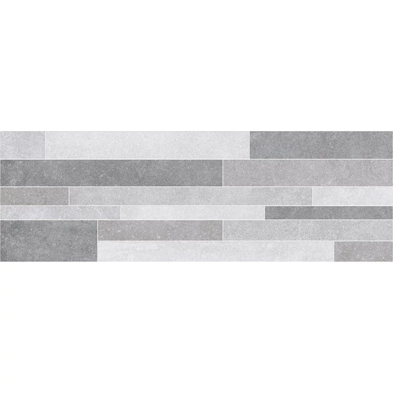 LUNART Brilla Brick Antracite csempe Nat./Ret. 25x75
