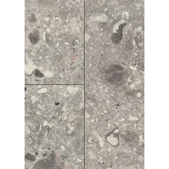 EGGER KINGSIZE 8/32 4V+1V AQ Grey Triestino Terrazzo Laminált padló ELF021