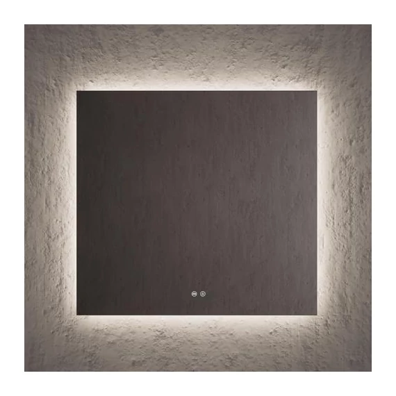 LUNART Cooper 80 természetes fényű (4000K) LED tükör háttérvilágítással, páramentesítő funkcióval
