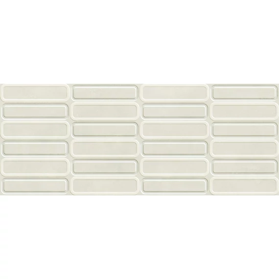 CIFRE Alure Dekor Oval Ivory Mate csempe 30x75