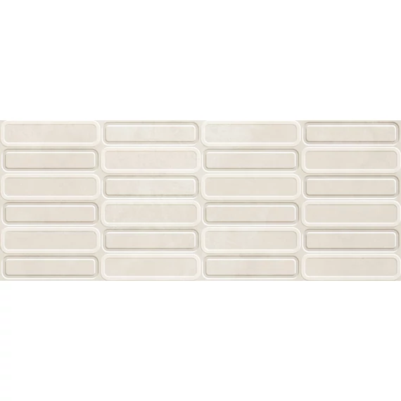 CIFRE Alure Dekor Oval Ivory Mate csempe 30x75