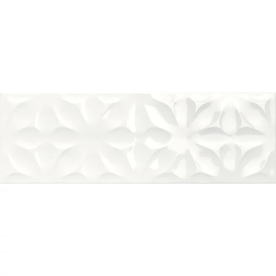 RAGNO Freestyle Glossy Struttura Fiore 3D csempe 25x76 cm 0,95 m2/doboz