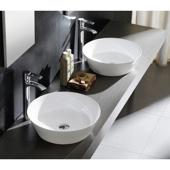 LUNART by AQUORE Zoja 360 mosdótál, Glossy White