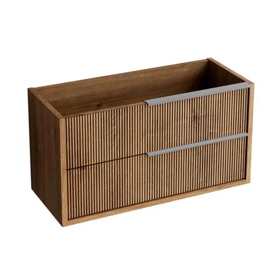 LUNART Moove 80 2 fiókos alsószekrény 81x45x55cm, Oak