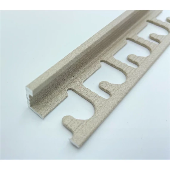 Progress Proterminal Stone Line alumínium L profil 2700x10mm, Sand