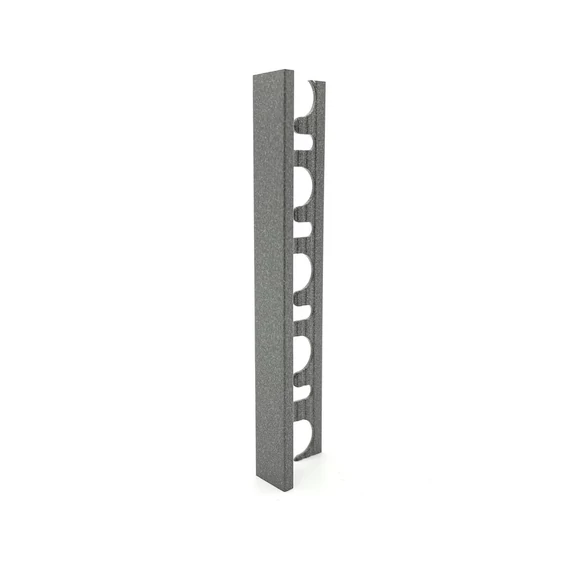 Progress Proterminal Stone Line alumínium L profil 2700x10mm, Antagrey
