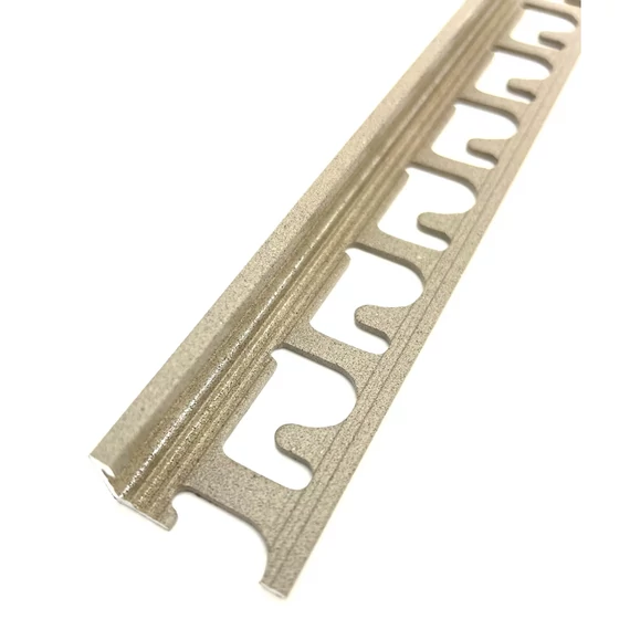 Progress Proterminal Stone Line alumínium L profil 2700x10mm, Taupe Grey
