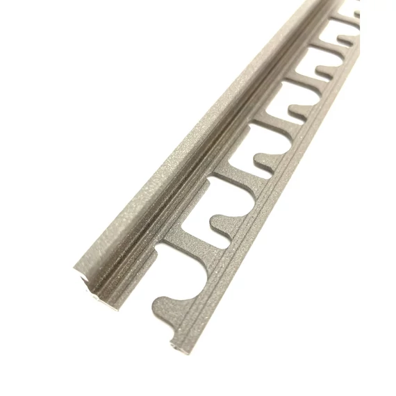 Progress Proterminal Stone Line alumínium L profil 2700x10mm, Grey Gun