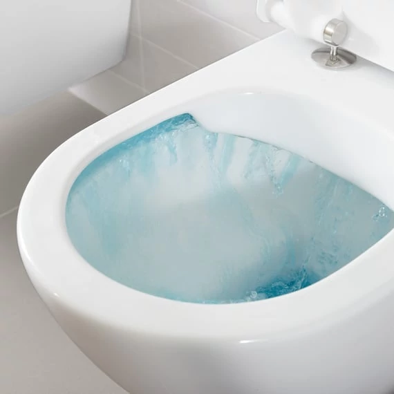 VILLEROY O.Novo perem nélküli fali WC, mély öblítésű, Soft-Close ülőkével, 540x360, Glossy White A.